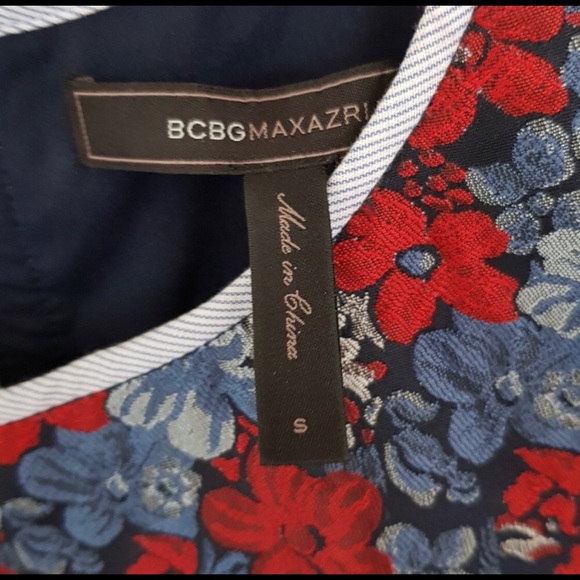 BCBGMaxAzria Jaclyn sleeveless peplum top - Picture 7 of 8